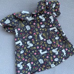 Little Wonders Woodland Creatures Infant Dress, 3-6 months